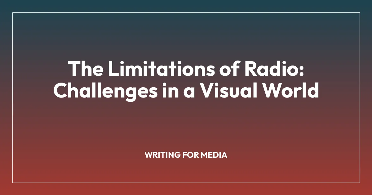 Limitations Visual General Principles - Creative Writing Quest